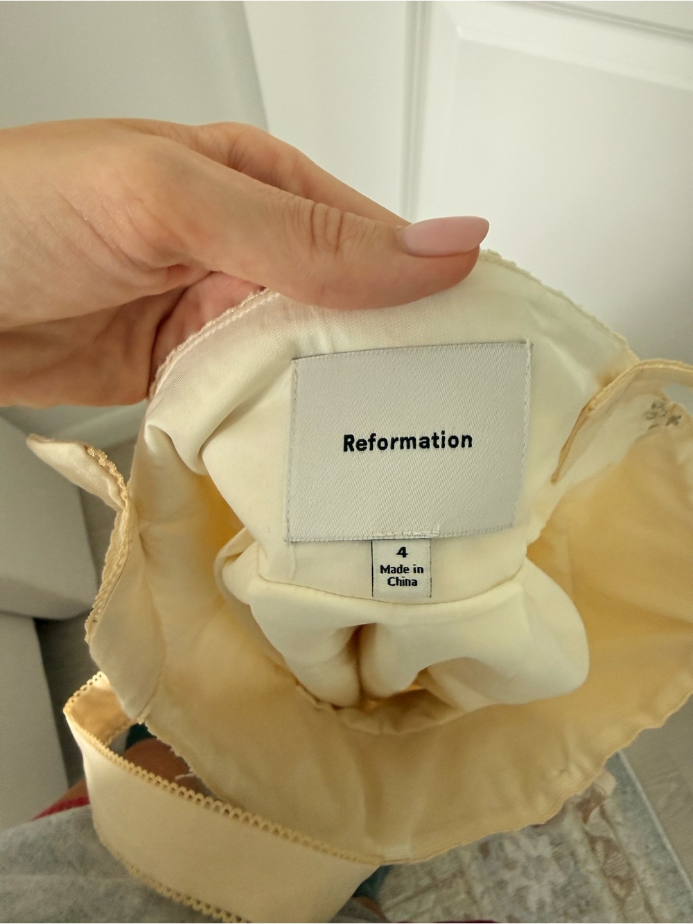 Reformation Shai Dress - Sugar - Picture 5 of 5
